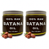 2 Pack RA Cosmetics 100% Natural Unrefined Batana Hair Oil for Healthy Hair, 16 oz | Nourishing Hair Moisturizer for Damaged Hair Repair| Strengthening and Nourishing Hair Conditioner - Sourced from Honduras