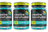 3 Pack Creatine Monohydrate Gummies Complex 6200mg for Men & Women - 120 Gummies Advanced Formula W/L-Taurine + Vitamin B12 for Muscle Strength, Muscle Builder, Energy Boost, Pre-Workout Supplement - Thinbi
