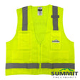 Fire King VSLIME-SMMD-ECON-SFS Vest Safety