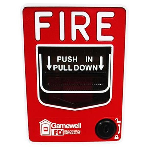 Gamewell FCI MS-7AF-RC Manual Pull Station (Reconditioned)