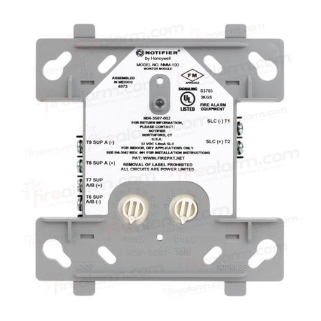 Notifier NMM-100-RC Addressable Module (Reconditioned)
