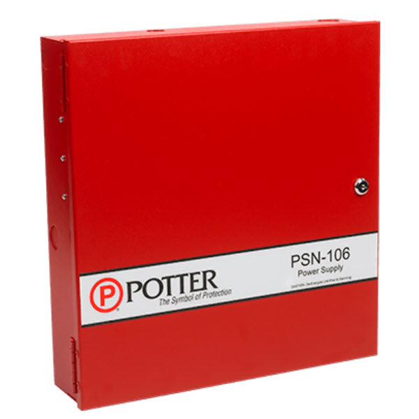 Potter Electric Signal PSN-106 Fire Alarm Power Supply