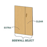 Kiln-dried White Cedar Siding Shingles