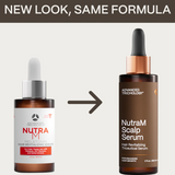 NutraM™ Hair Growth Serum – Dermatologist Tested, Approved* by American Hair Loss Association | Scalp DHT Blocker for Thinning Hair Men and Women, Backed by 20 Years of Hair Regrowth Clinic Experience