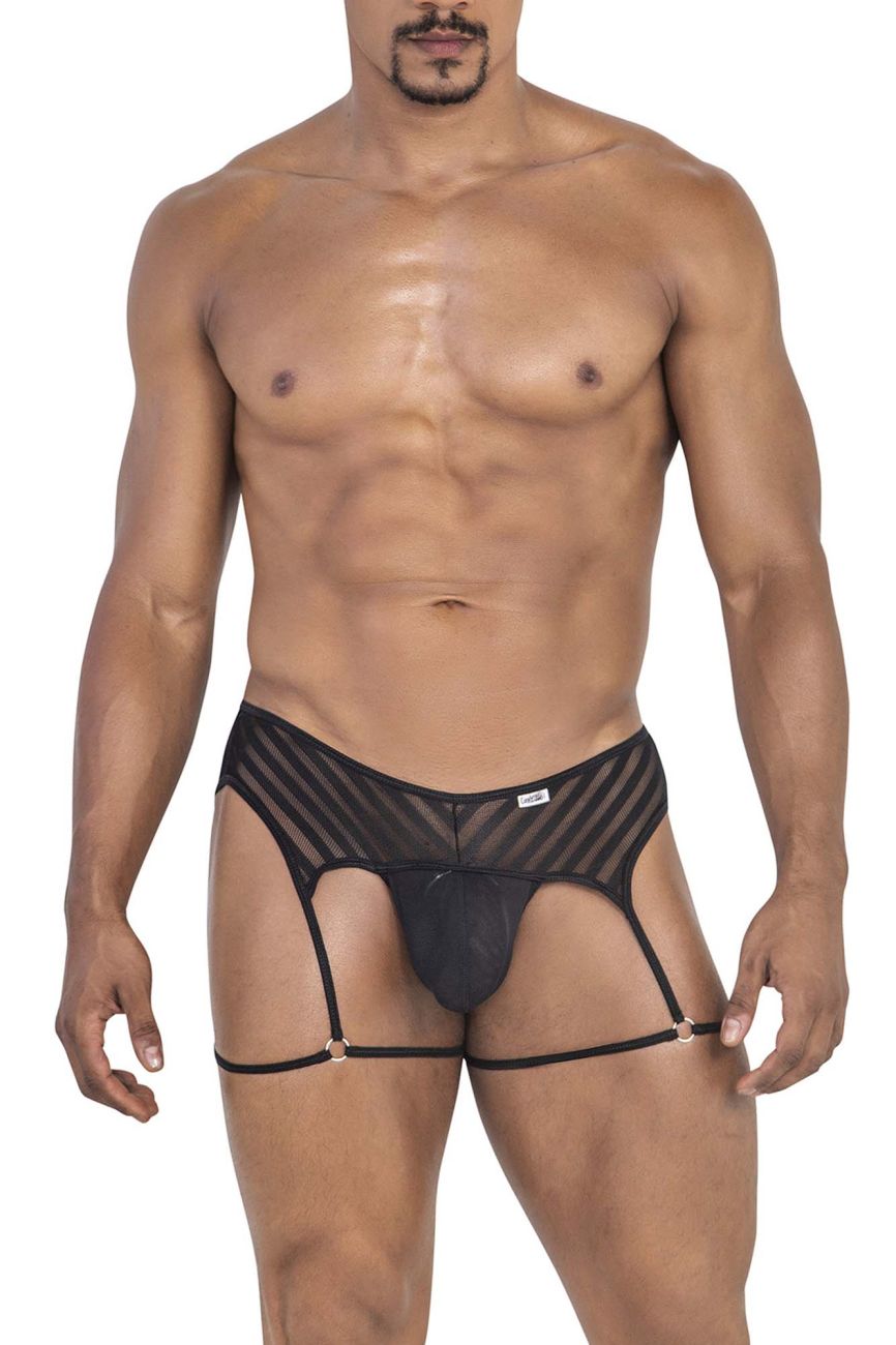 Mesh Garter Thongs