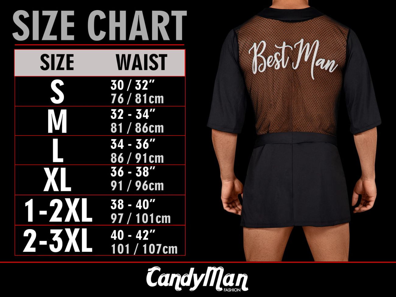 CandyMan Mesh Bodysuit