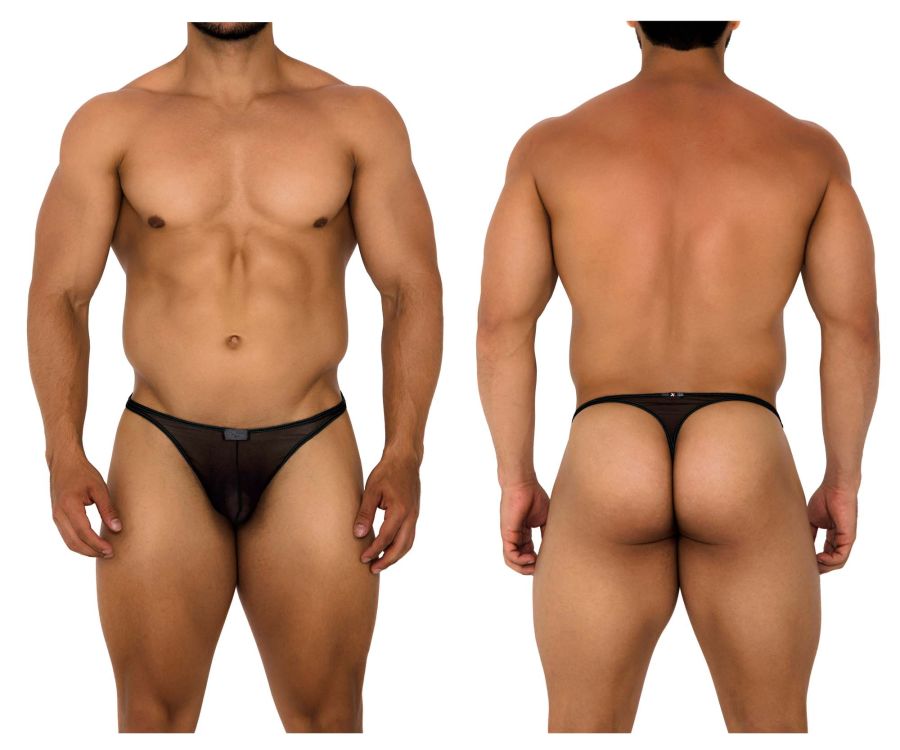 Xtremen Tulle Mesh Thongs