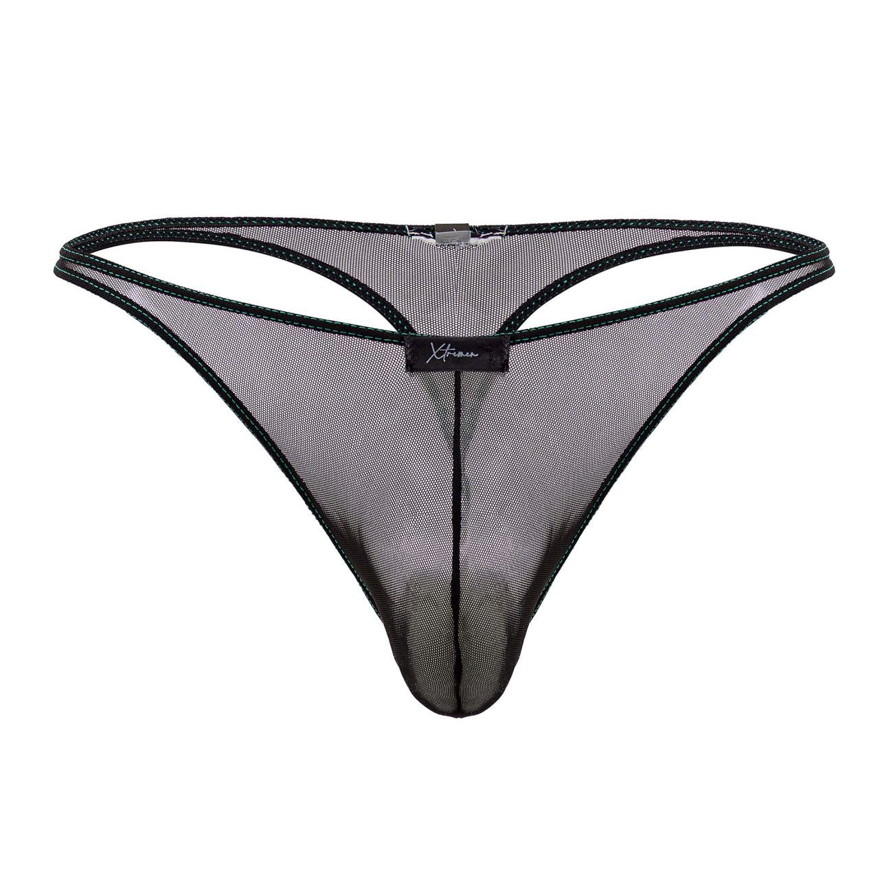 Xtremen Tulle Mesh Thongs