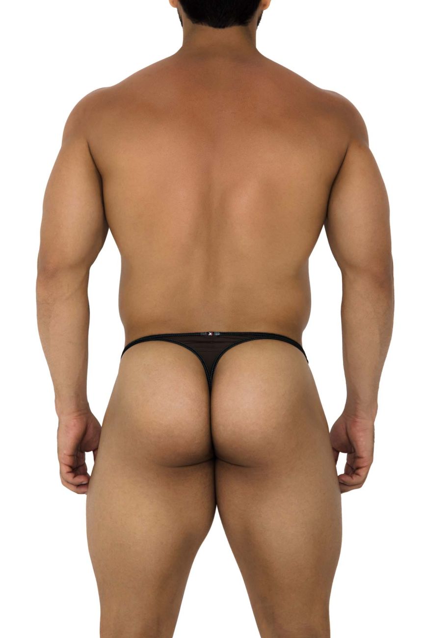 Xtremen Tulle Mesh Thongs