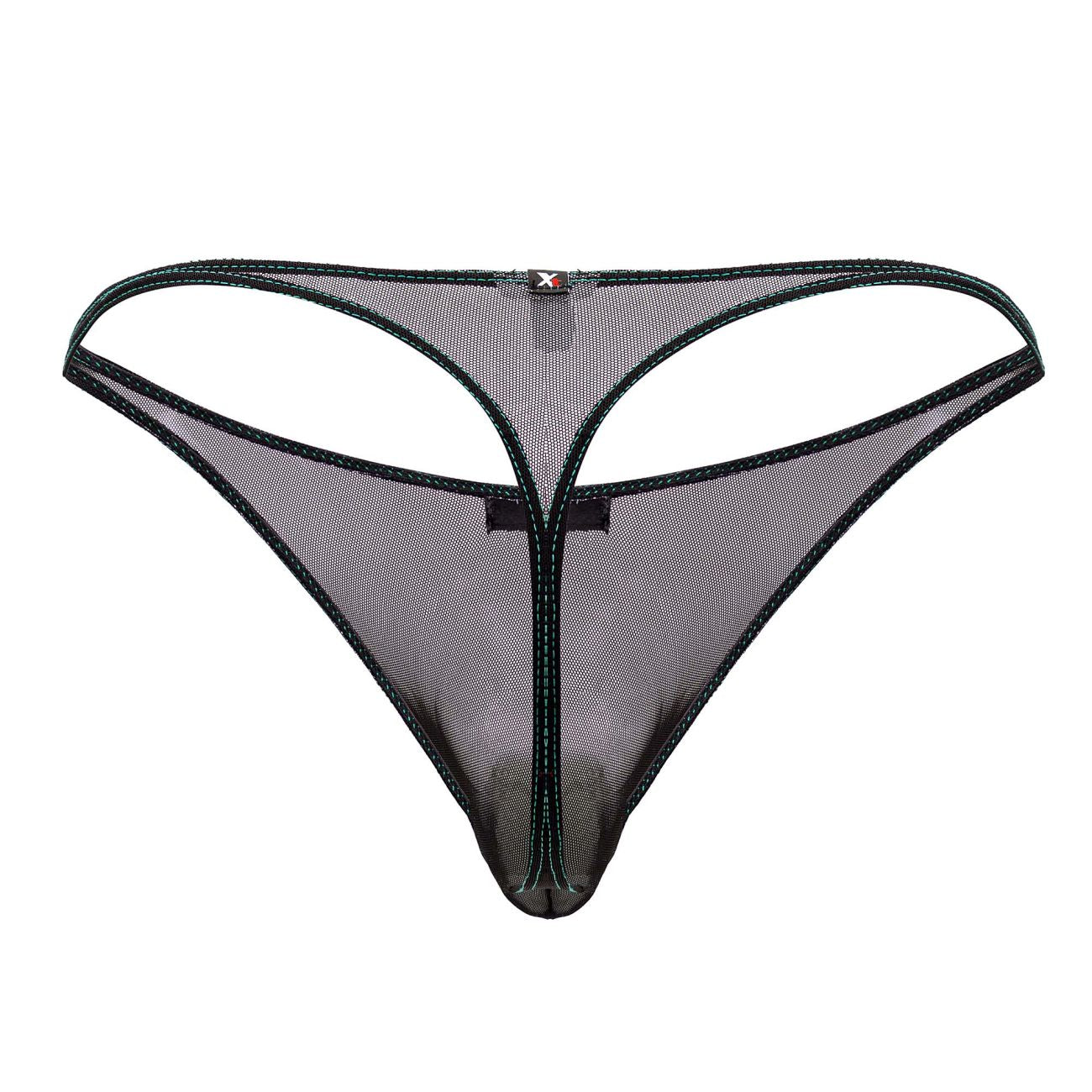 Xtremen Tulle Mesh Thongs