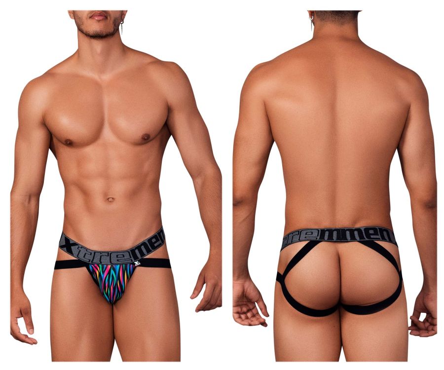 Xtremen Printed Microfiber Jockstrap