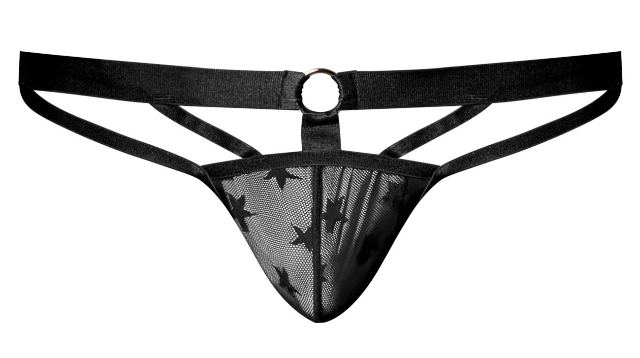 Love Star Thong with Ring