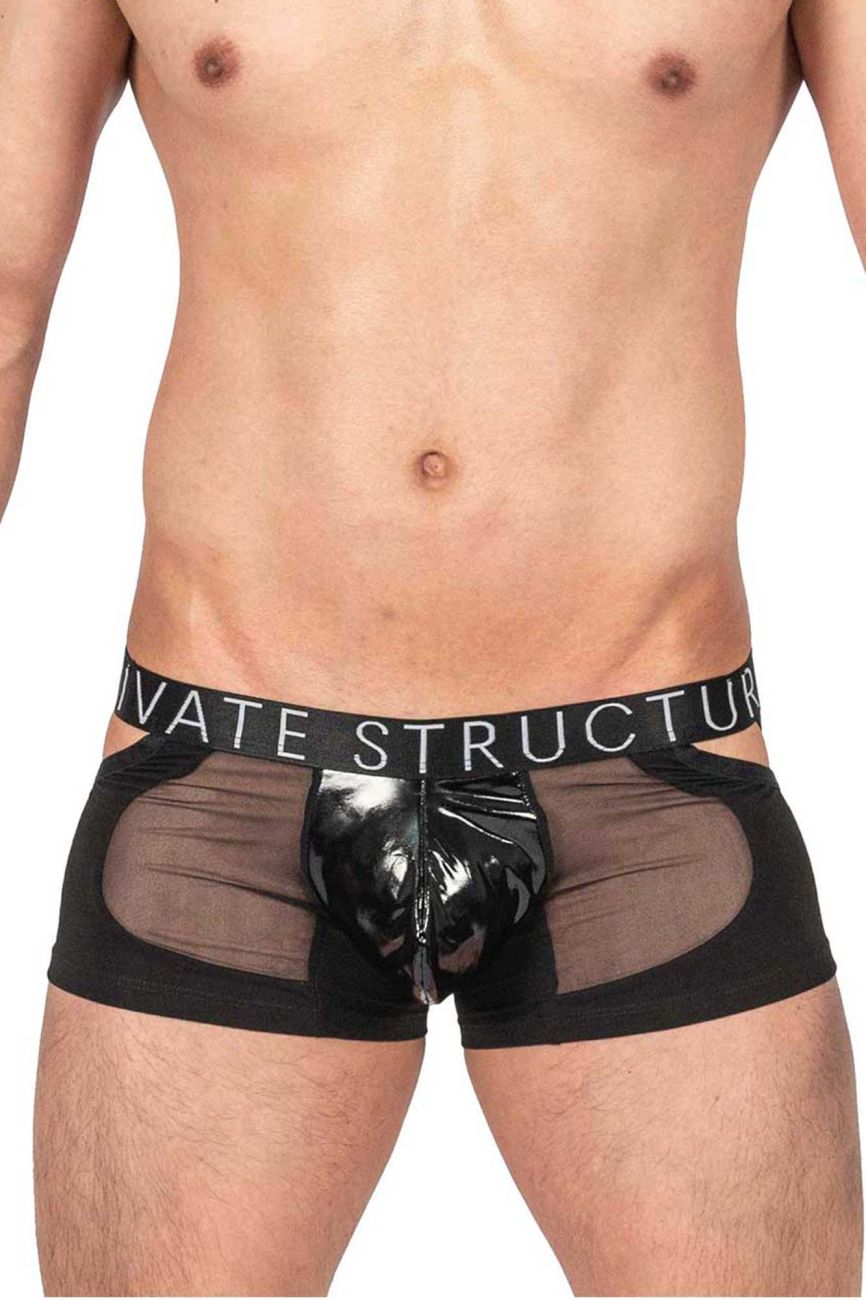 Private Structure Alpha Low Waist Mesh Back Jockstrap Trunks