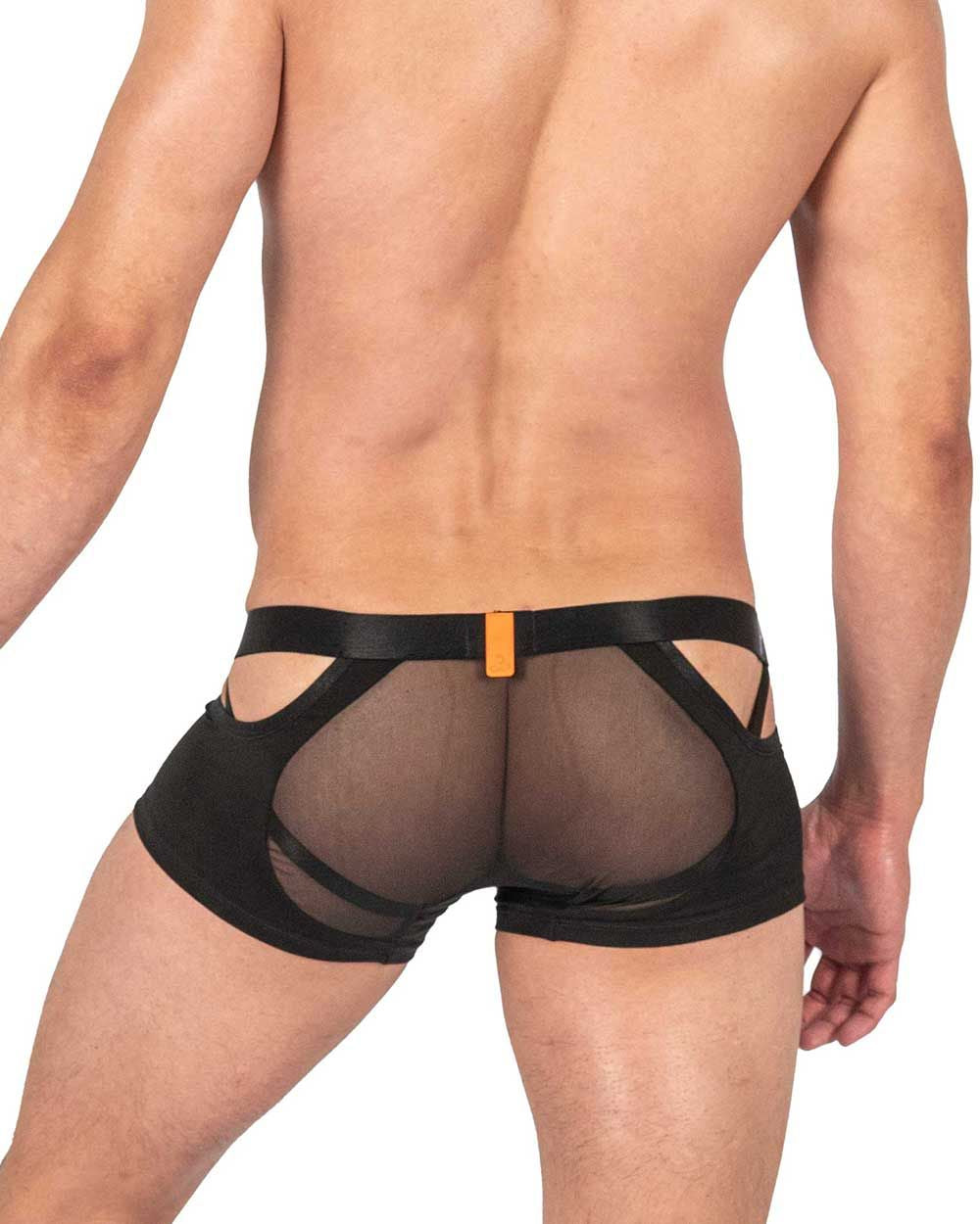 Private Structure Alpha Low Waist Mesh Back Jockstrap Trunks