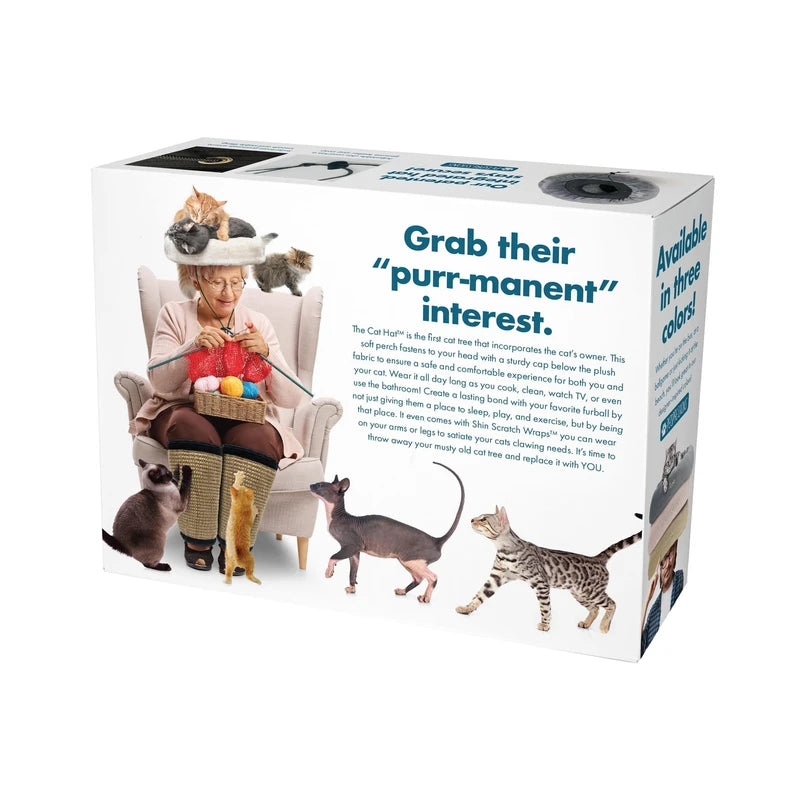 Prank Pack Prank Gift Box, Cat Hat, Wrap Your Real Present in a Funny Authentic Prank-O Gag Present Box, Perfect Novelty Gifting Box for Pranksters, Father's Day Gag Gift Box Empty