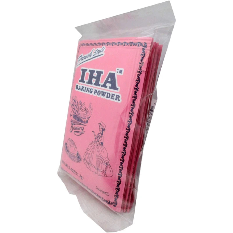 Iha French Style Baking Powder (Sodium Bicarbonate) Pack of 8