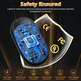 12000mAh Hand Warmers Rechargeable 2 Pack, PD 3.0 Quick Charge Reusable Portable Electric Hand Warmer for Camping Hunting Golf Gifts, Stocking Stuffers for Adults Women Men