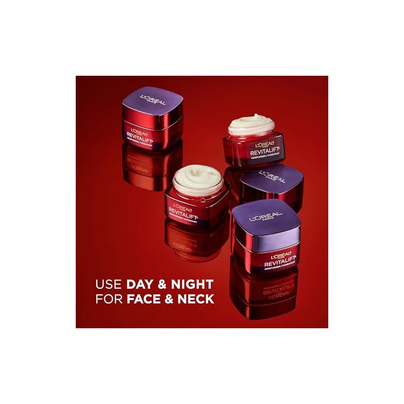 L’Oréal Paris L'Oreal Paris Revitalift Triple Power Anti-Aging Face Moisturizer, Pro Retinol, Hyaluronic Acid & Vitamin C, Reduce Wrinkles 2.55 Oz
