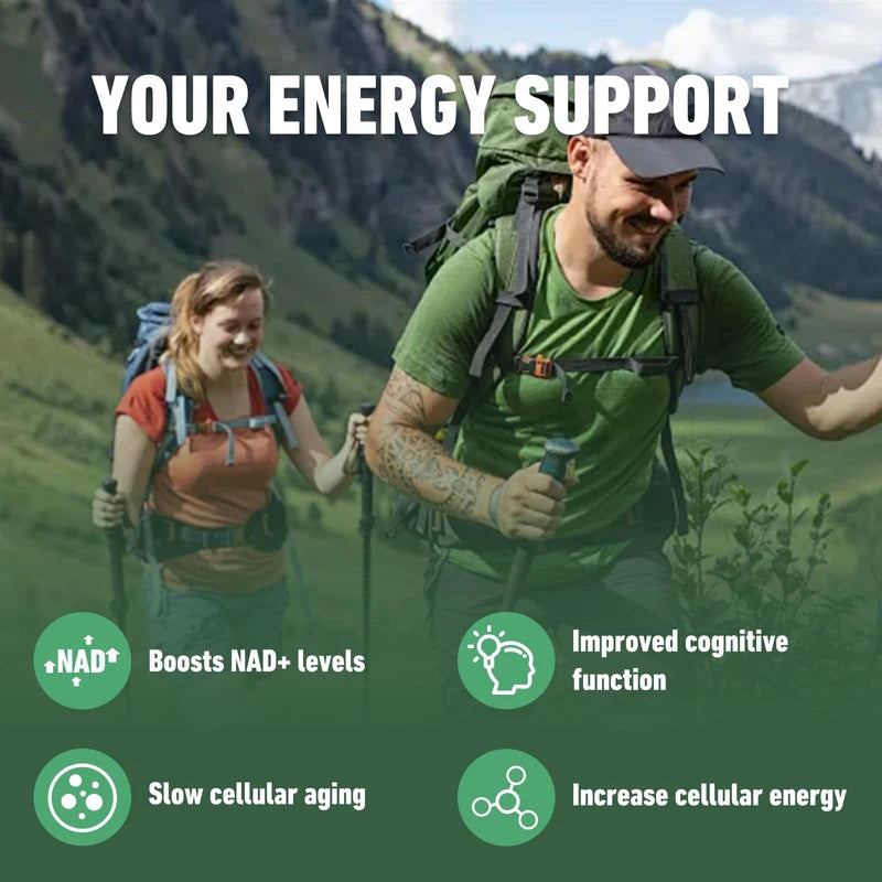 Airboy Airboy Liposomal Nicotinamide Riboside 900 mg, NAD Supplement with Resveratrol,NAD Booster Support Anti-Aging, Energy, Focus - 80 Capsules x 2 Pack