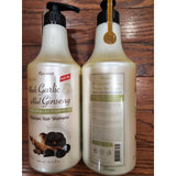 Pure 2 SHAMPOO PURE MIND BLACK GARLIC & RED GINSENG MOISTURE 50.72 FL.OZ EACH 1500 ML
