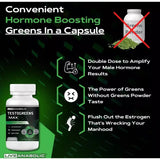 Live Anabolic Testogreens MAX - Men’S Daily Supplement with DIM & Black Pepper E