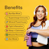 3 Pack Colostrum Supplement for Gut Health, Hair Growth, Beauty and Immune Support - Easy to Mix Grass Fed Bovine Powder - Highest IgG Plus ImmunoLin, Unflavored 60 Servings