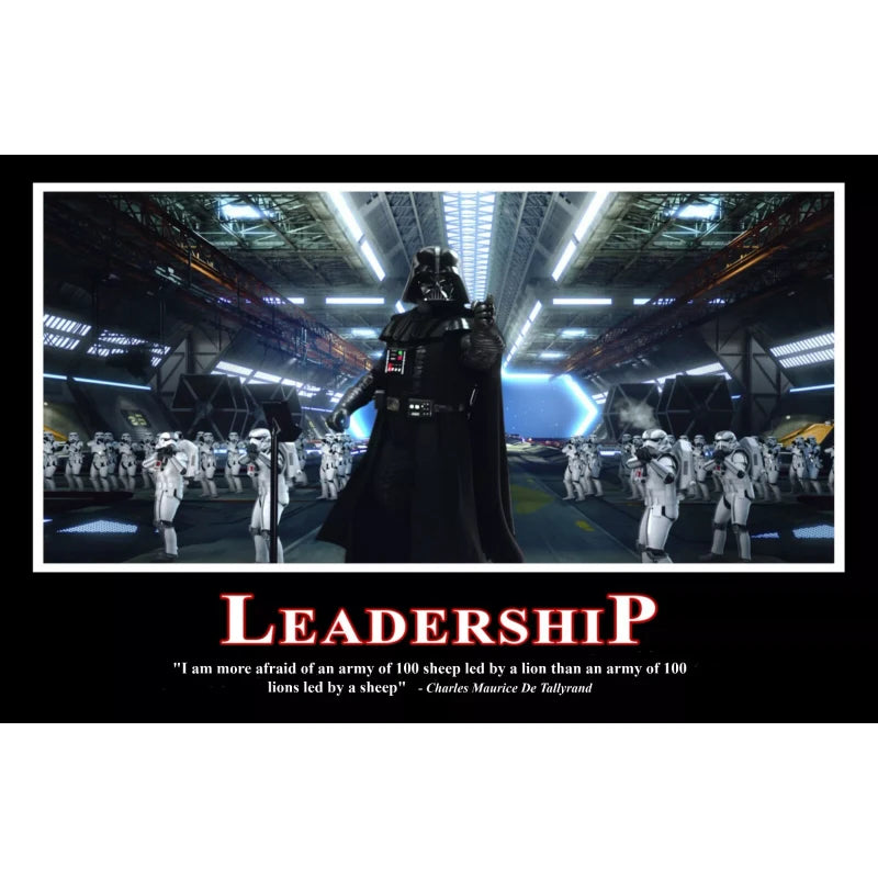 Darth Vader Leadership Poster   II