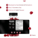 Vitamized Beet Root Gummies Super Nitric Oxide Beets Supplement 60 Chewables Red Beetroot