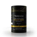 Be Bodywise Pure Himalayan Shilajit Gummies Gold I Lab Tested I No Added Sugar I Ashwagandha, Gokshura| Fulvic Acid & 85+ Trace Minerals I for Men, Women I Non-GMO I 100% Natural & Organic I 60 Gummy