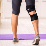 Foilswirl 3 Pcs Anti Slip Strap Knee Brace Support Strap Anti Slip Strap Leg Brace to Prevent Skin Chafing and Slipping with Knee Brace to Prevent Skin Chafing and Slipping