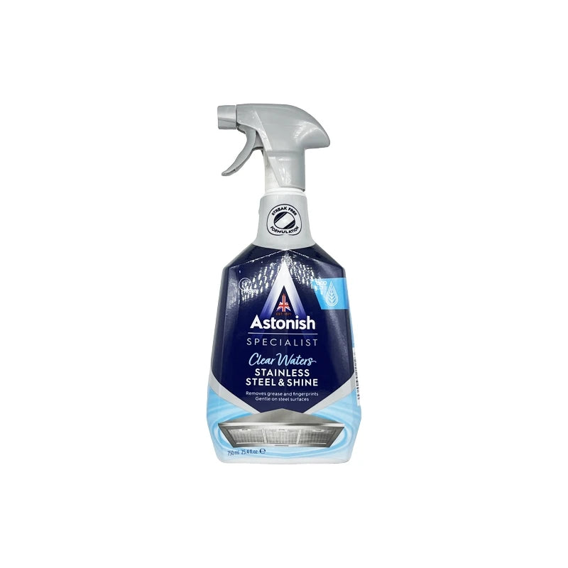 Astonish stainless steel gloss cleaner 750ml / 아스토니쉬 스테인리스 광택 클리너 750ml