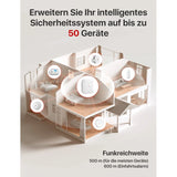 X-Sense Smart Home Base Station - Compact Design, Requires 2.4GHz Wi-Fi, with 2-in-1 Button for Mute/Pairing, Model SBS50