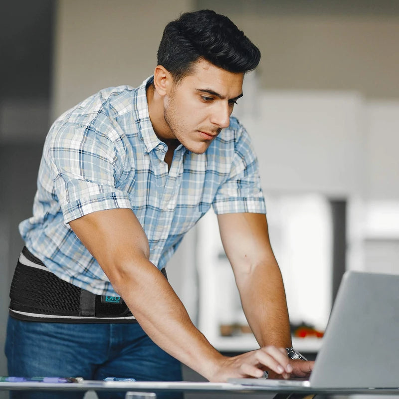 Pro Enrichment Sacroiliac SI Joint Support Belt for Women and Men (Regular Hip Size 30-45")