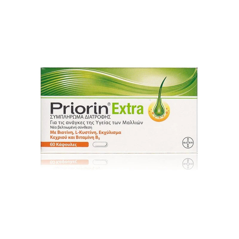 Bayer Priorin Extra 60caps – Under Yours