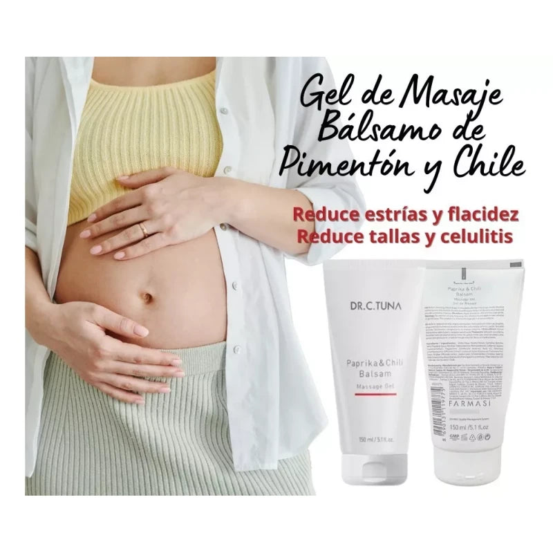 Farmasi Gel Masaje Paprika & Chile Flacidez y Celulitis 150ml