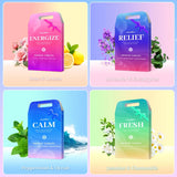 SeasonBliss Shower Steamers 24 Pack, Shower Tablets, Shower Steamers with Natural Ingredients, 8 Different Scents, Individually Wrapped Shower Steamers, Presents for Mom, Friends