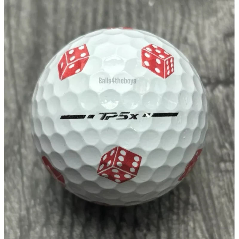 TaylorMade (1) Taylormade TP5x Pix Dice Golf Ball