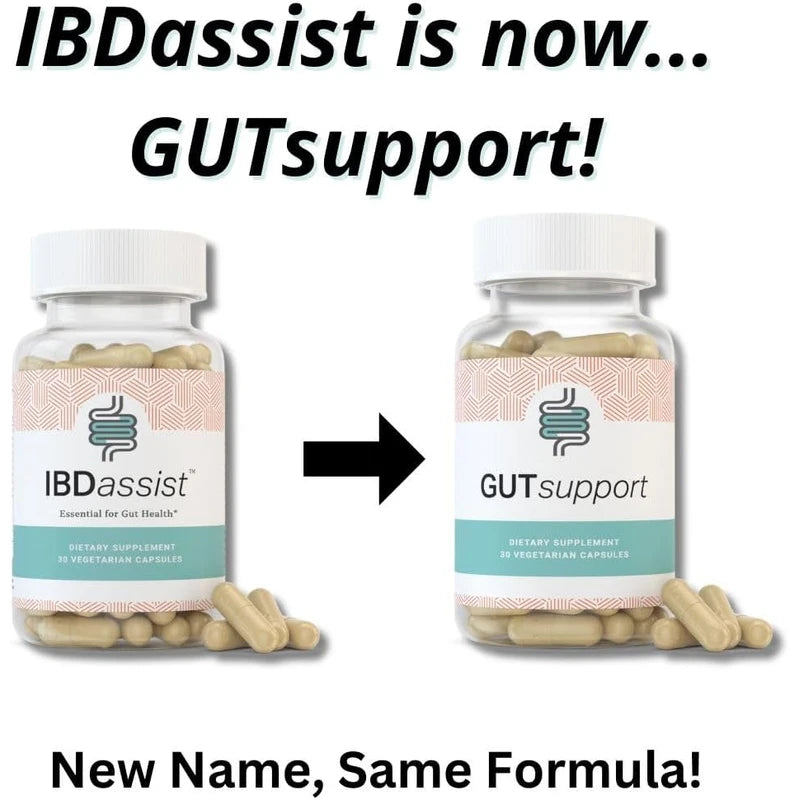 IBDassist™ - IBD Vitamins - Supports with malabsorption and GI Tract Inflammation - Crohn's and Colitis - Inflammatory Bowel