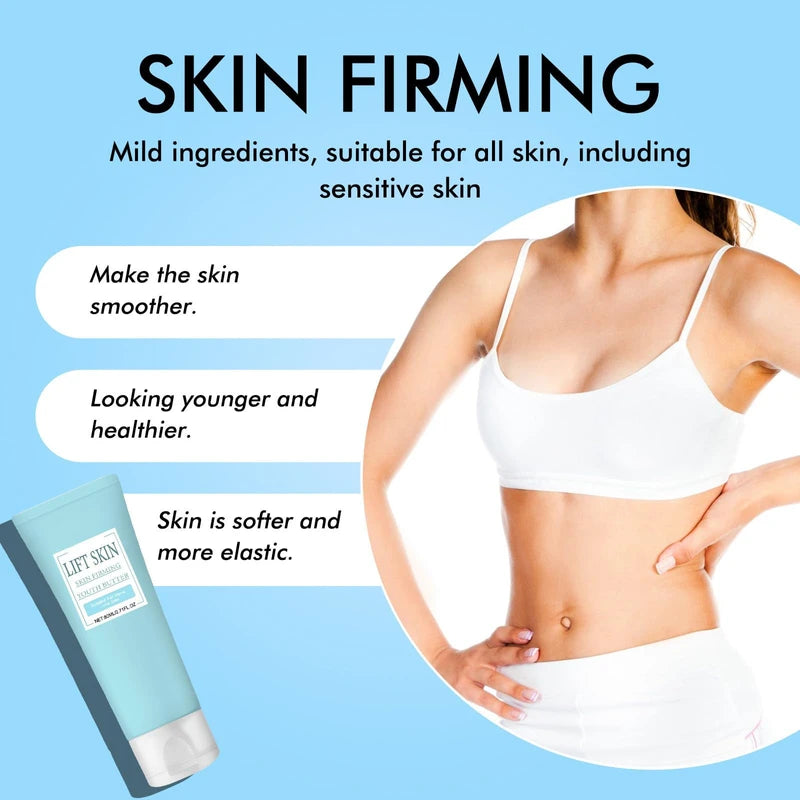 Turmeric Lift Skin Body Firming & Anti-Wrinkle Cream, Skin Firming Youth Butter, Skin Firming and Tightening Lotion, Skin Firming Youth Butter, Anti-Ageing Skin Firming Cream for Body Loose Skin, Pack