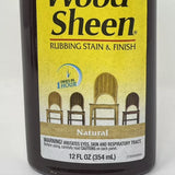 Minwax Wood-Sheen Rubbing Stain & Finish Natural Water Based Discontinued NEW