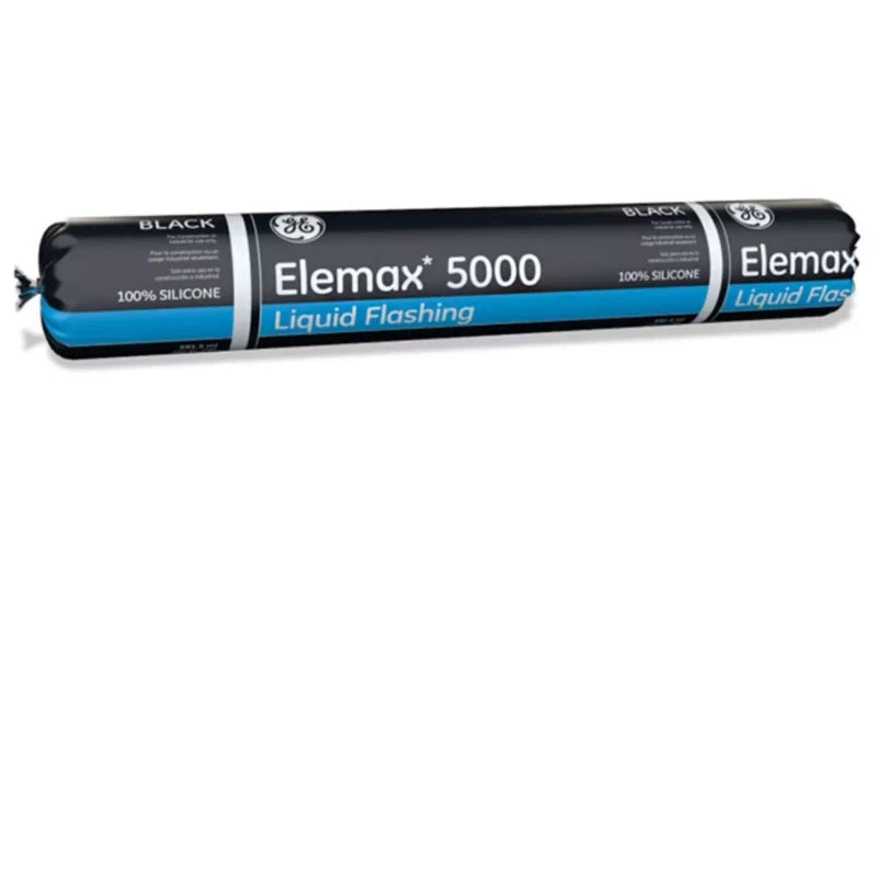 GE Elemax 5000 100% Silicone Liquid Flashing - 20 Fluid Ounce Sausage