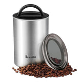Breville Bean Keeper™ Coffee Canister, Brushed Stainless Steel