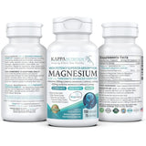(150 Capsules), 2,253mg Per Serving, Providing 420mg Elemental Magnesium, L-Threonate, Bisglycinate Chelate, Malate, from Kappa Nutrition.