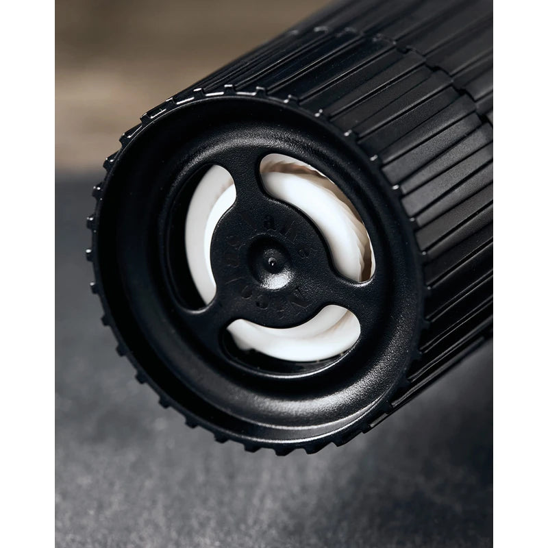 Nicolas Vahe Sea Salt with Wild Garlic, Ceramic Salt and Herb Mill, French Sea Salt in Danish Design