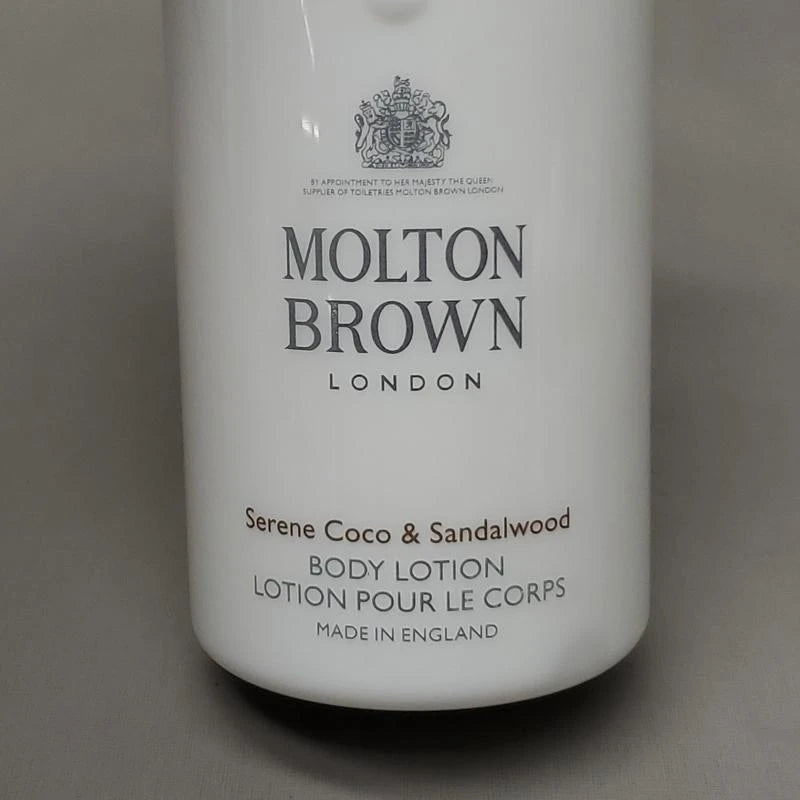 MOLTON BROWN London Body Lotion Serene Coco & Sandalwood 10 fl oz (New) - color: none