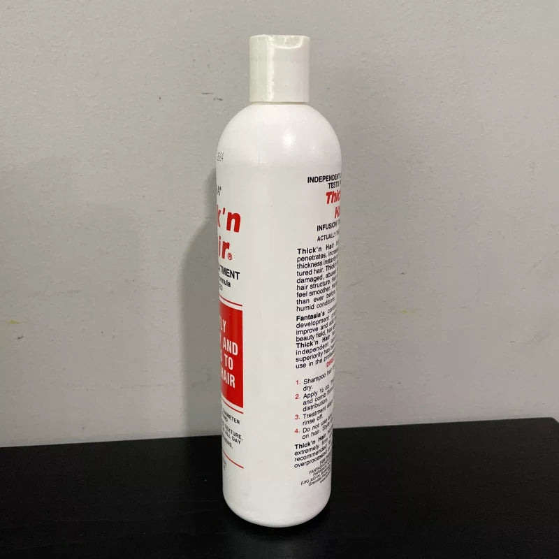Fantasia [ 1 Bottle ] Fantasia Thick 'n Hair Infusion Treatment Professional 16 Fl Oz.