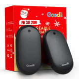 Hand Warmers Rechargeable, Electric Rechargeable Hand Warmer for Christmas Golf Hunting Camping Accessories