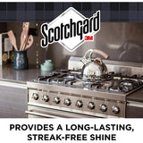 Scotchgard 7966-SG Stainless Steel Cleaner Resists Fingerprints & Smudges, No Drip Foam, 17 Oz, Original Version, 17 Fl Oz