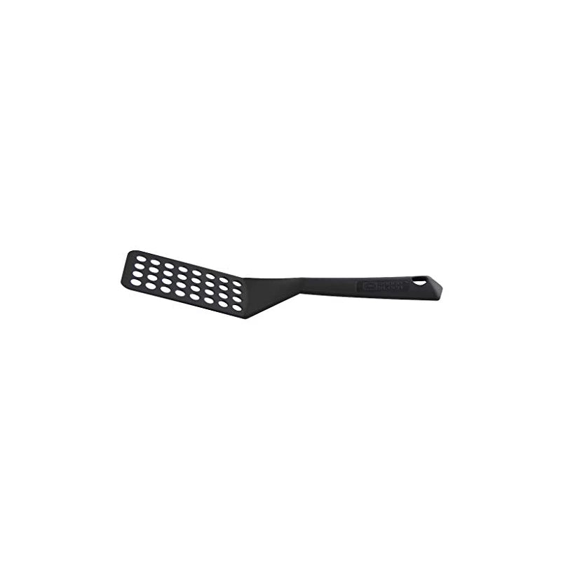 Berndes Spatulas for Non Stick Cookware - Turner Spatula Ergonomically Designed Black Slotted Spatula Turner Nonstick Kitchen Tool