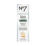 NO7 FUTURE RENEW DAMAGE PROTECTION DEFENCE SHIELD SPF50
